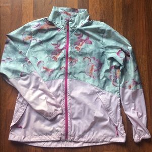 The North Face Floral Pink Light Jacket